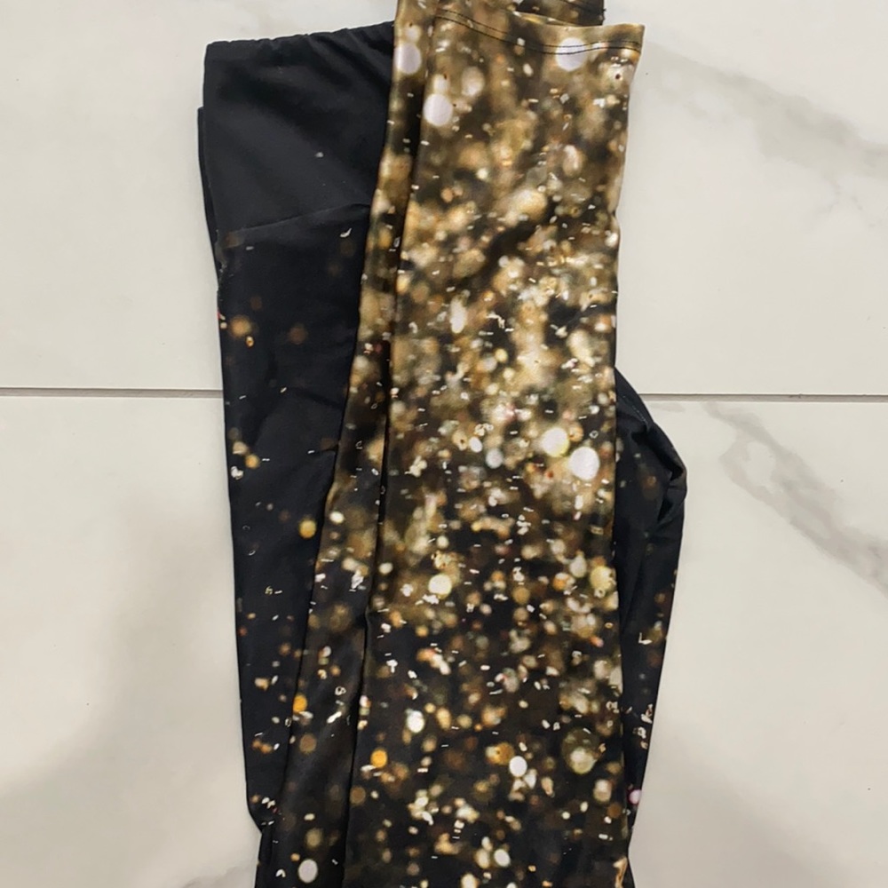 Goldsheep confetti leggings